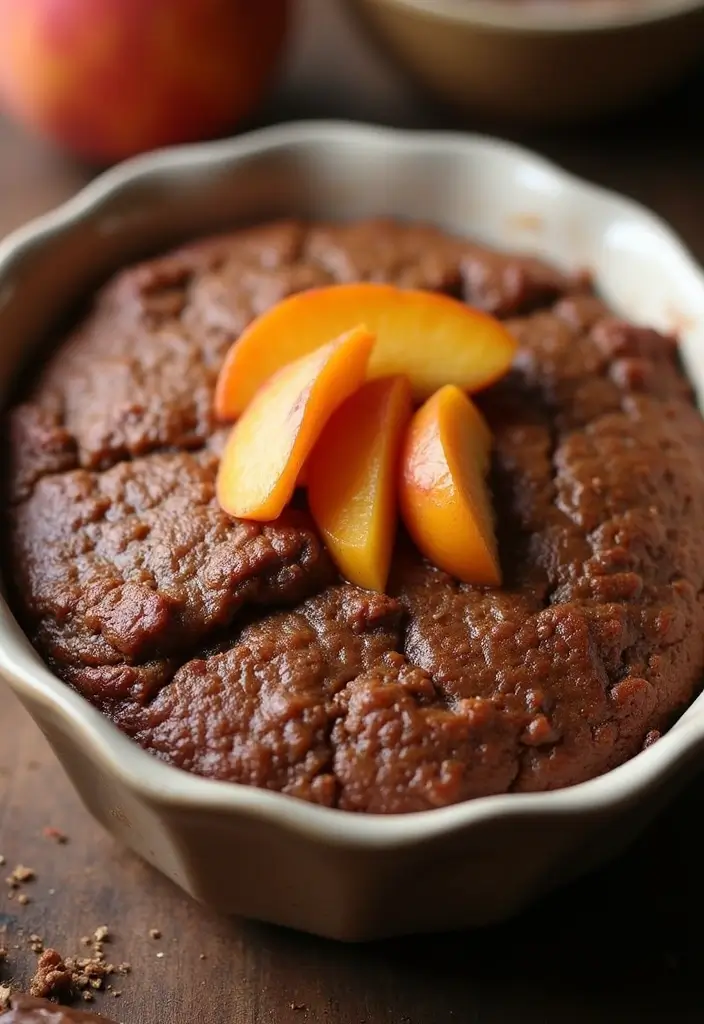 27 Peach Dump Cake Recipes You’ll Want All Summer Long - 27. Peach Mocha Dump Cake