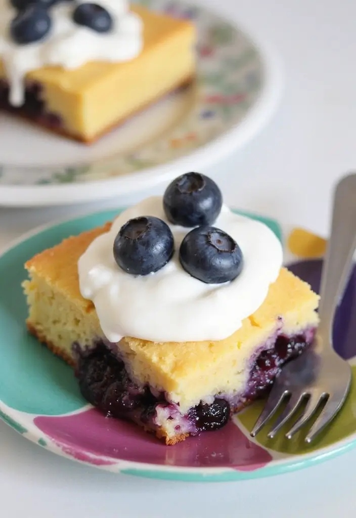 27 Poke Cake Recipes That Are Fun, Flavorful & Moist - 1. Lemon Blueberry Poke Cake