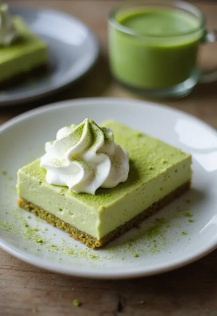 27 Poke Cake Recipes That Are Fun, Flavorful & Moist - 17. Matcha Green Tea Poke Cake