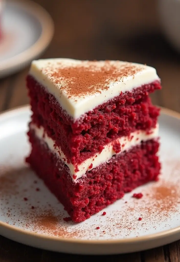 27 Poke Cake Recipes That Are Fun, Flavorful & Moist - 22. Red Velvet Poke Cake