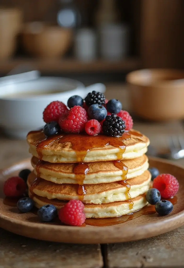 27 Recipes Using Cake Flour for Perfect Texture Every Time - 1. Fluffy Gluten-Free Pancakes