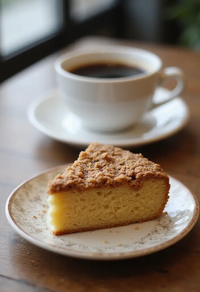 27 Recipes Using Cake Flour for Perfect Texture Every Time - 16. Cake Flour Coffee Cake for a Cozy Snack