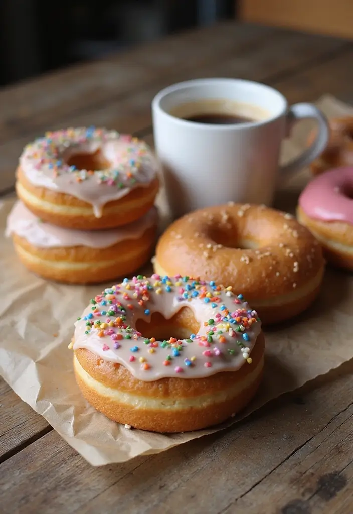 27 Recipes Using Cake Flour for Perfect Texture Every Time - 18. Cake Flour Doughnuts for a Sweet Treat