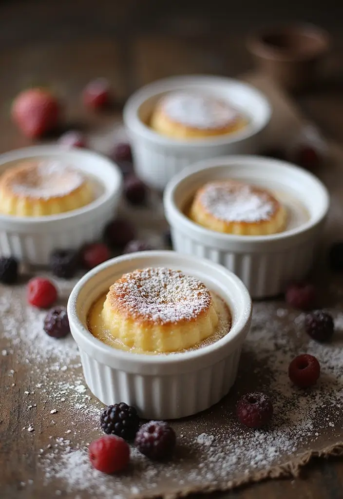 27 Recipes Using Cake Flour for Perfect Texture Every Time - 19. Cake Flour Pudding Cakes for an Elegant Dessert