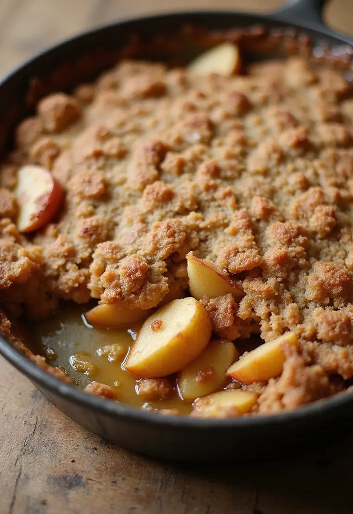 27 Recipes Using Cake Flour for Perfect Texture Every Time - 23. Cake Flour Apple Crisp for a Comforting Dessert