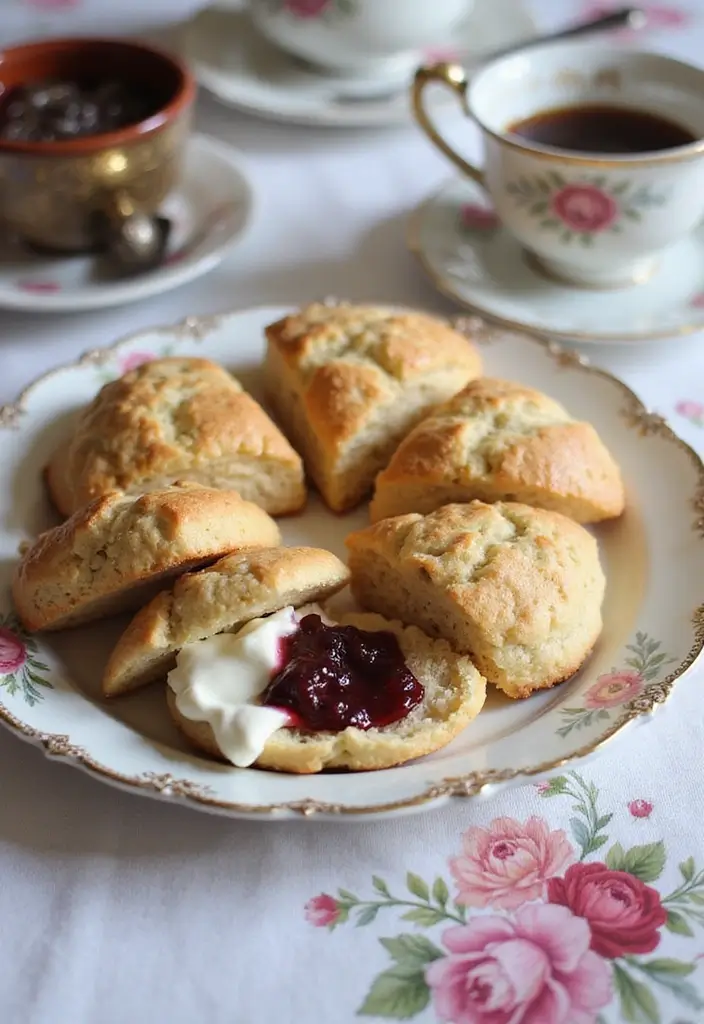 27 Recipes Using Cake Flour for Perfect Texture Every Time - 24. Cake Flour Scones for a Tea Time Treat