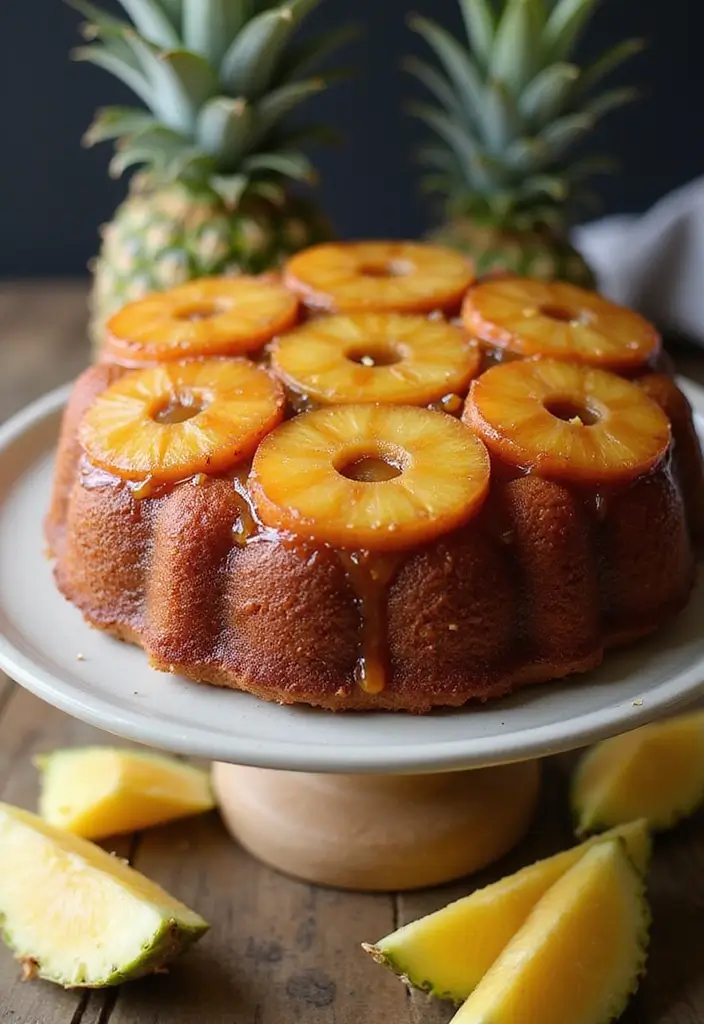 27 Recipes Using Cake Flour for Perfect Texture Every Time - 27. Cake Flour Pineapple Upside-Down Cake