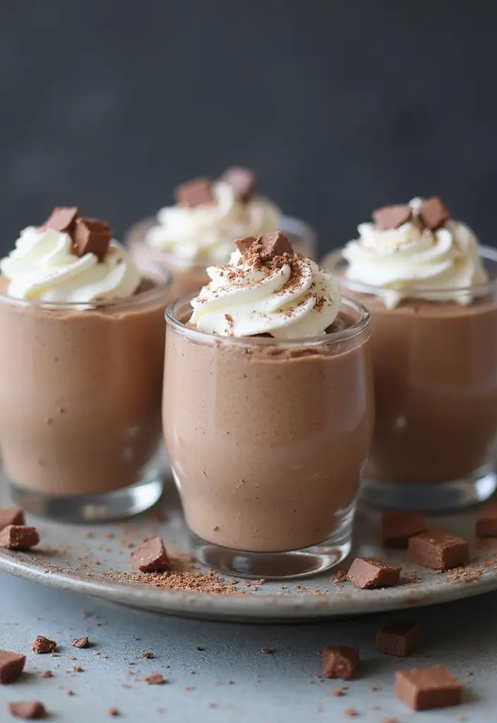 27 Recipes Using White Cake Mix for Quick Desserts - 13. White Cake Mix Chocolate Mousse