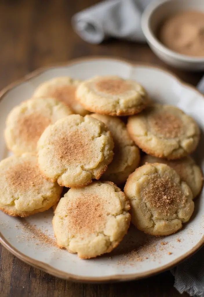 27 Recipes Using White Cake Mix for Quick Desserts - 17. White Cake Mix Snickerdoodles