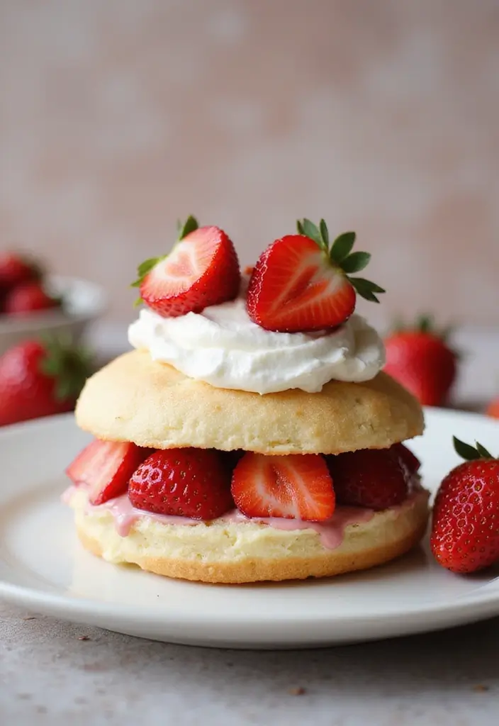 27 Recipes Using White Cake Mix for Quick Desserts - 26. White Cake Mix Strawberry Shortcake