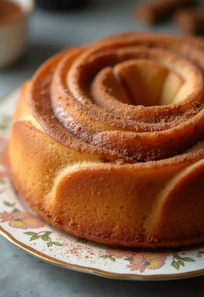 30 Birthday Cake Recipes That Deserve a Party - 17. Cinnamon Swirl Cake