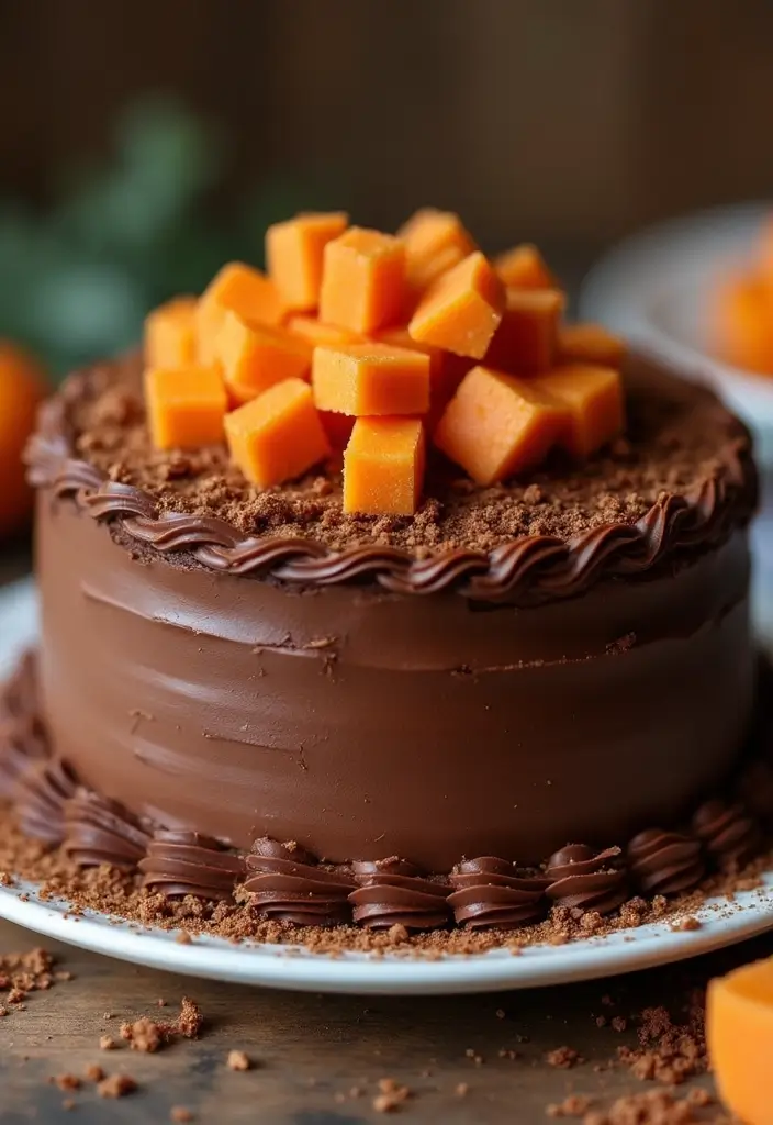 30 Birthday Cake Recipes That Deserve a Party - 22. Sweet Potato Chocolate Cake