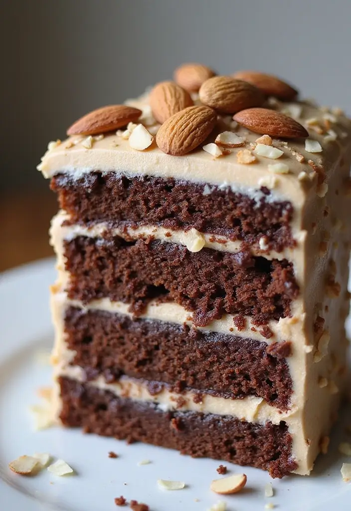 30 Birthday Cake Recipes That Deserve a Party - 28. Almond Joy Cake