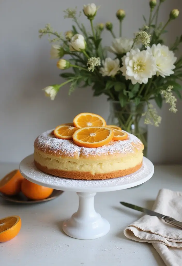30+ Cake Recipes That Are Perfect for Every Occasion - 13. Orange Blossom Cake