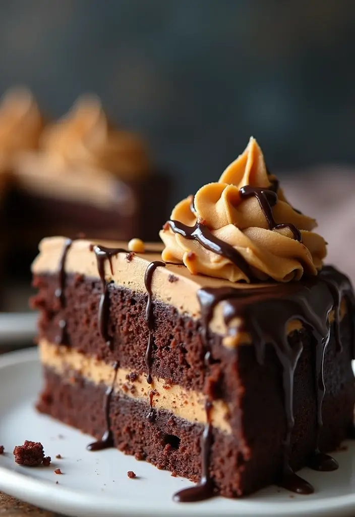 30+ Cake Recipes That Are Perfect for Every Occasion - 22. Chocolate Peanut Butter Cake