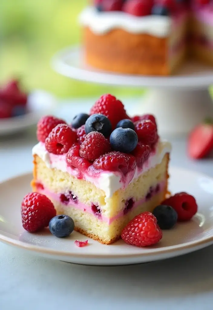 30+ Cake Recipes That Are Perfect for Every Occasion - 30. Berry Bliss Cake