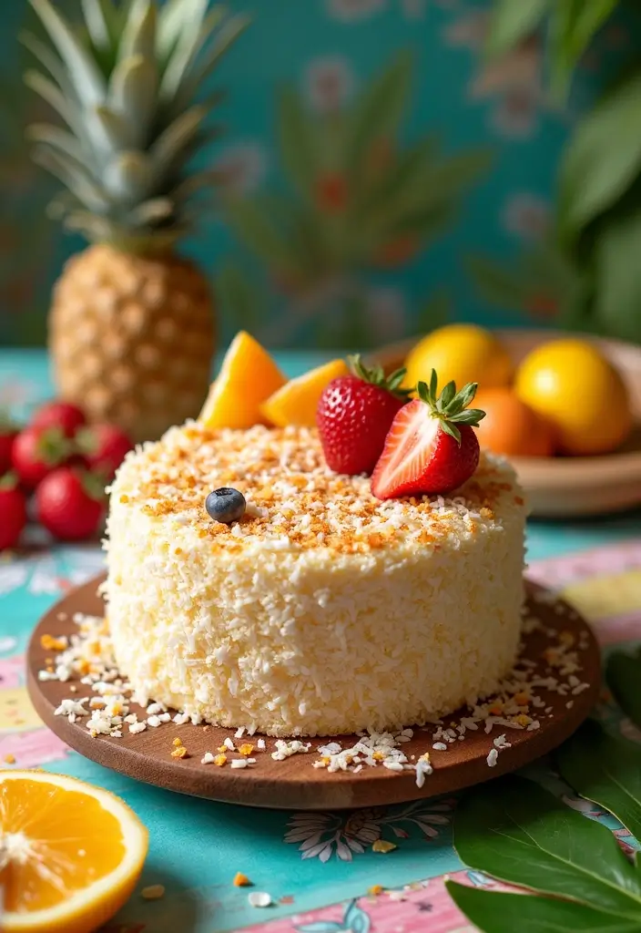 30+ Cake Recipes That Are Perfect for Every Occasion - 5. Tropical Coconut Cake