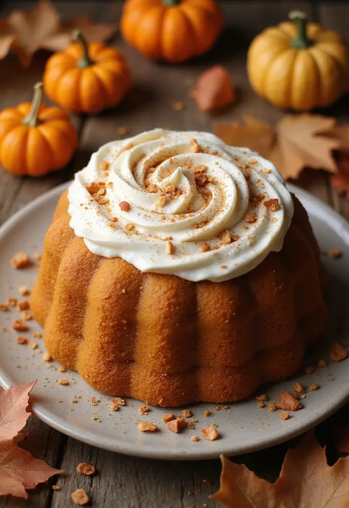 30+ Cake Recipes That Are Perfect for Every Occasion - 8. Festive Pumpkin Spice Cake