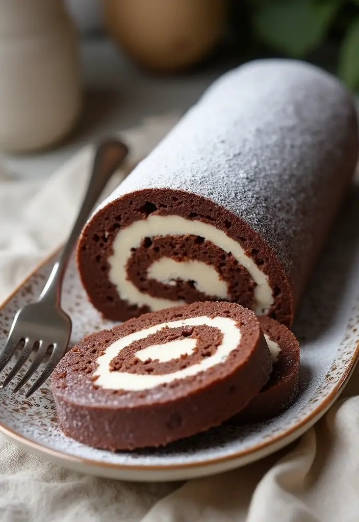 30 Cake Roll Recipes That Look Fancy but Are Easy to Make - 1. Classic Chocolate Cake Roll