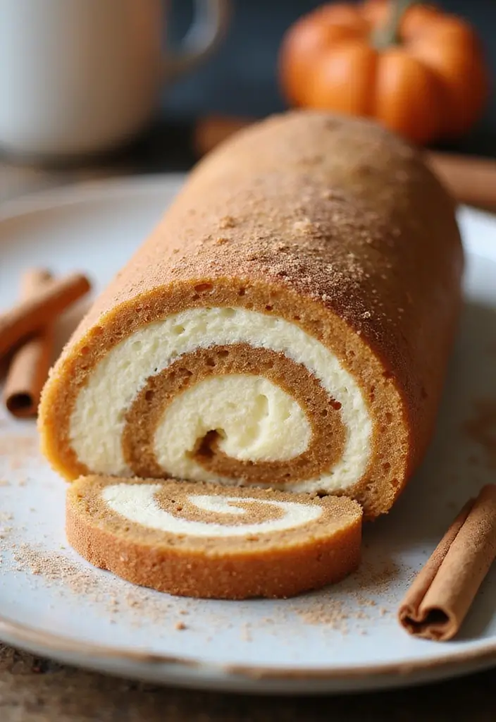 30 Cake Roll Recipes That Look Fancy but Are Easy to Make - 26. Snickerdoodle Cake Roll