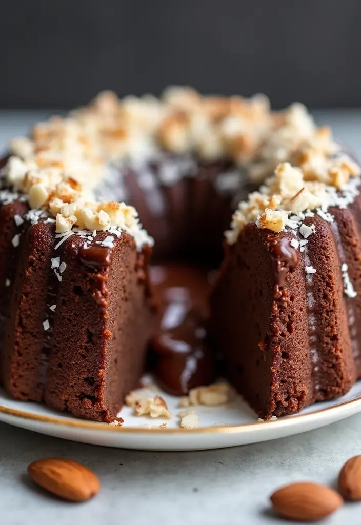 30 Chocolate Lava Cake Recipes That Ooze Perfection - 16. Almond Joy Lava Cake