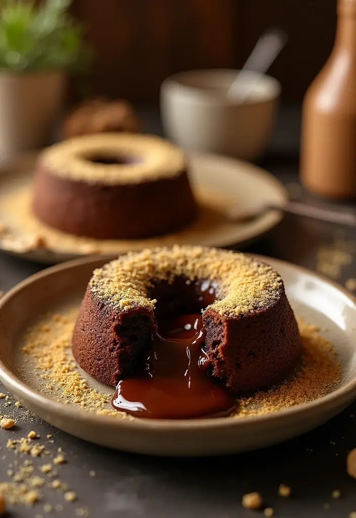 30 Chocolate Lava Cake Recipes That Ooze Perfection - 19. Ginger Lava Cake