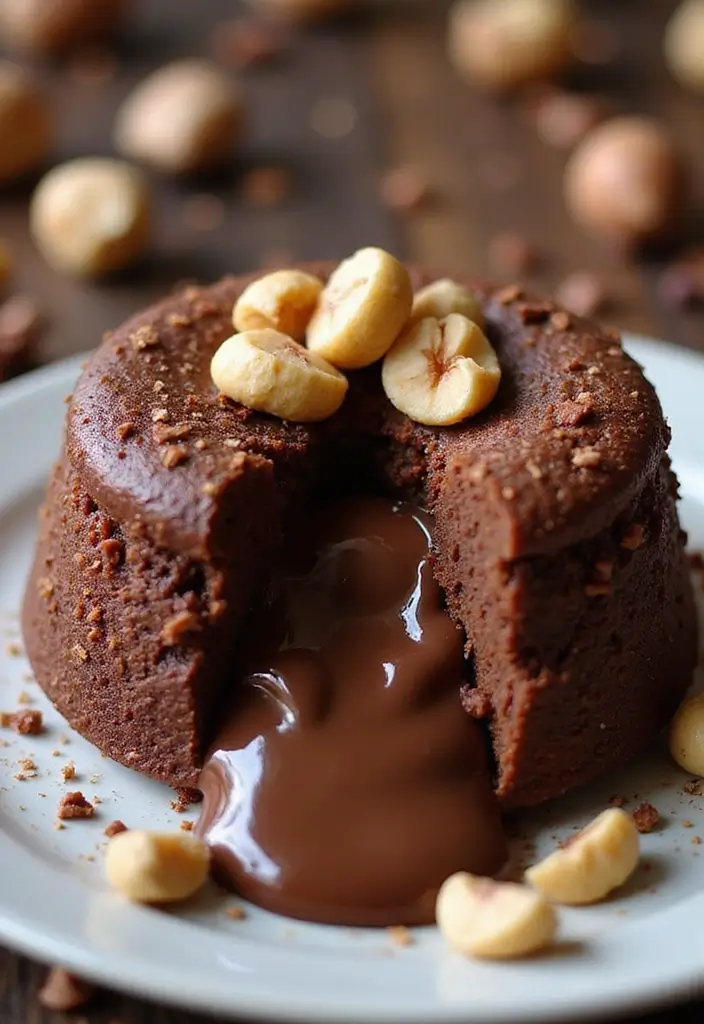 30 Chocolate Lava Cake Recipes That Ooze Perfection - 22. Nutella Lava Cake