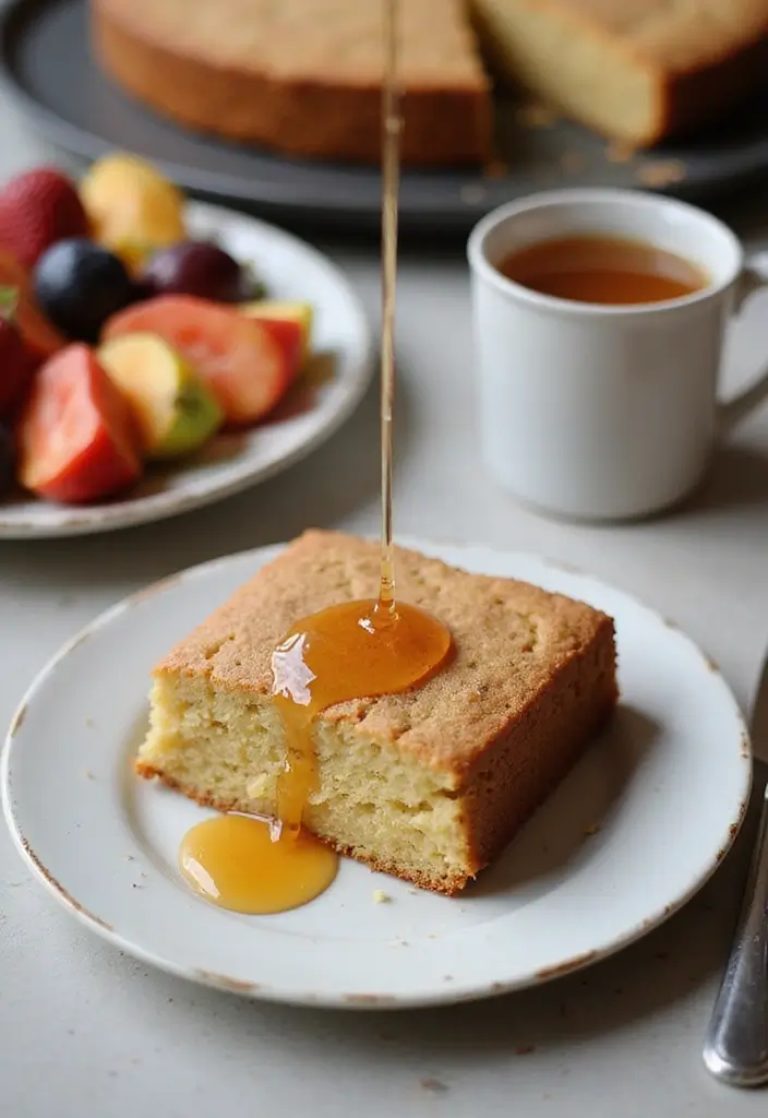 30 Cinnamon Coffee Cake Recipes for Cozy Mornings - 16. Honey Cinnamon Coffee Cake