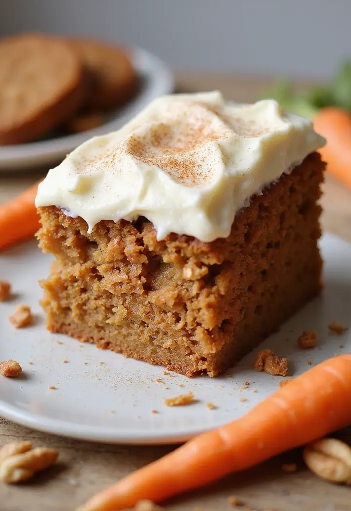 30 Cinnamon Coffee Cake Recipes for Cozy Mornings - 20. Carrot Cake Cinnamon Coffee Cake