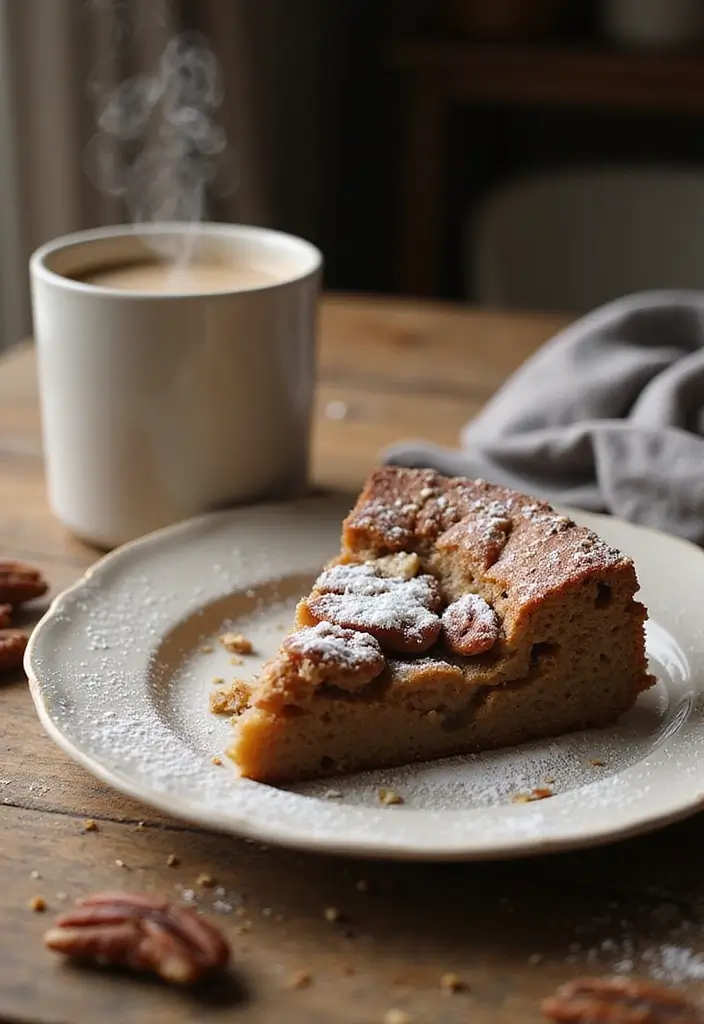 30 Cinnamon Coffee Cake Recipes for Cozy Mornings - 23. Pecan Cinnamon Coffee Cake