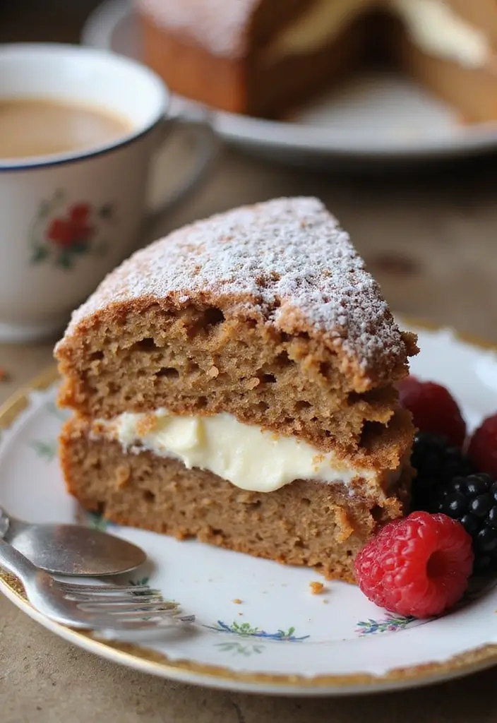 30 Cinnamon Coffee Cake Recipes for Cozy Mornings - 27. Cream Cheese Filled Cinnamon Coffee Cake