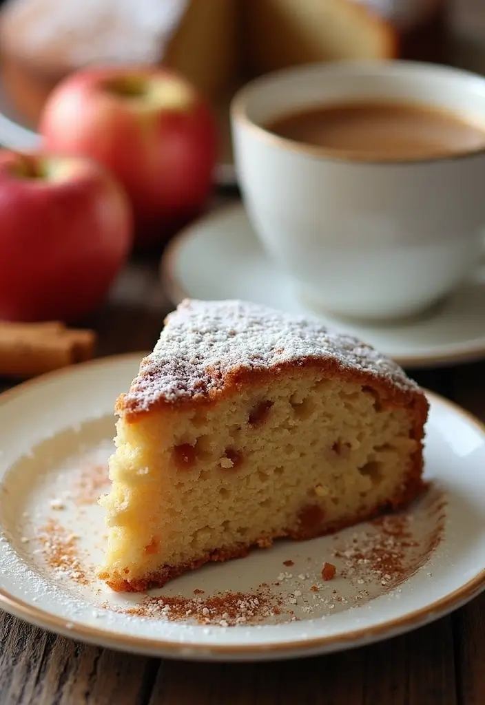 30 Cinnamon Coffee Cake Recipes for Cozy Mornings - 3. Apple Cinnamon Coffee Cake