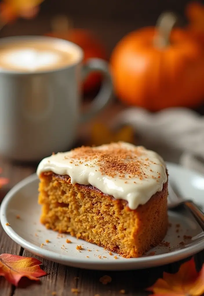 30 Cinnamon Coffee Cake Recipes for Cozy Mornings - 5. Pumpkin Spice Cinnamon Coffee Cake