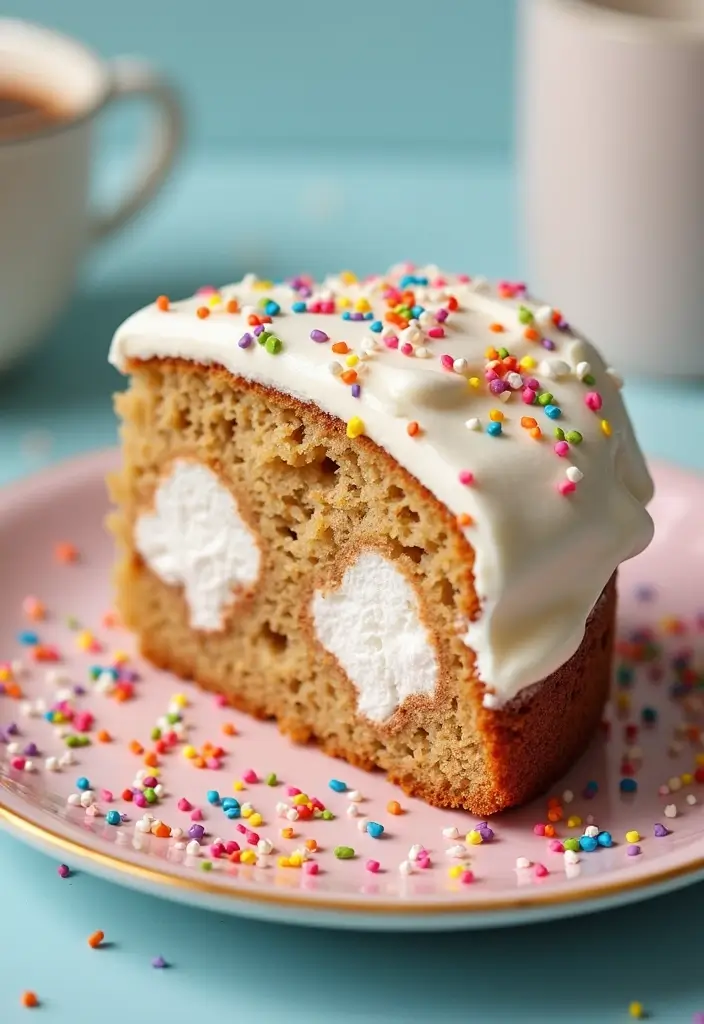 30 Cinnamon Coffee Cake Recipes for Cozy Mornings - 9. Marshmallow Cinnamon Coffee Cake