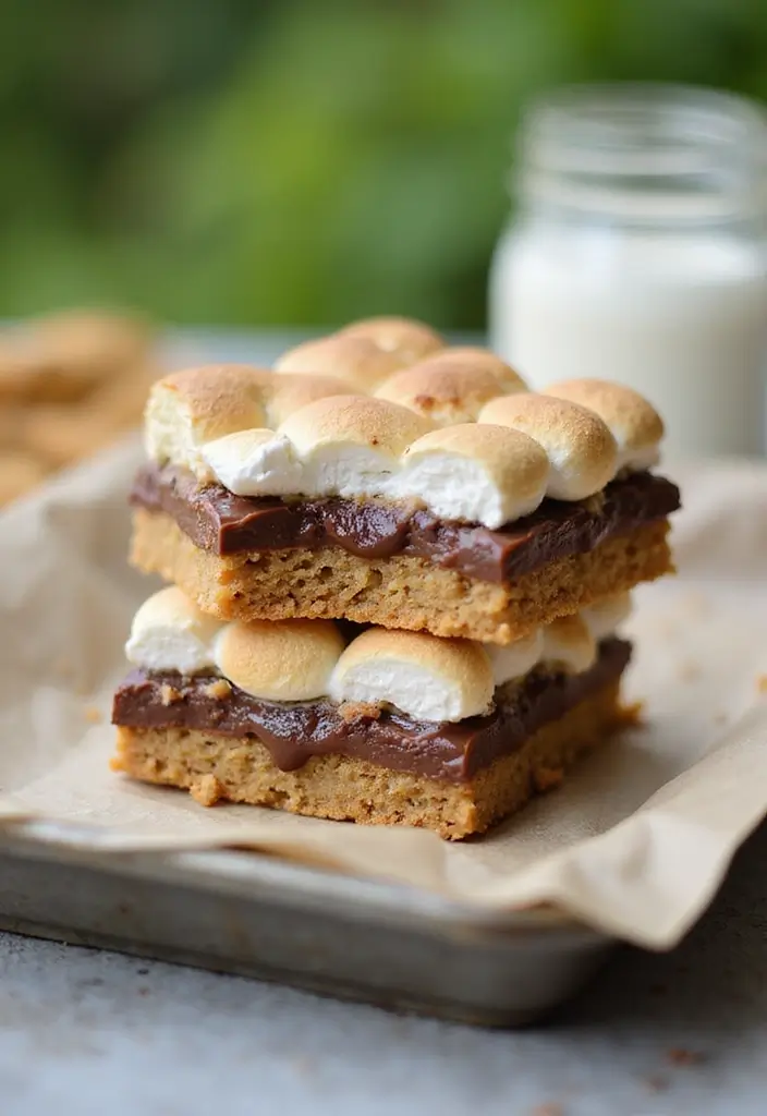 30 Creative Recipes Using Cake Mix (That Don’t Taste Boxed!) - 16. Cake Mix S’mores