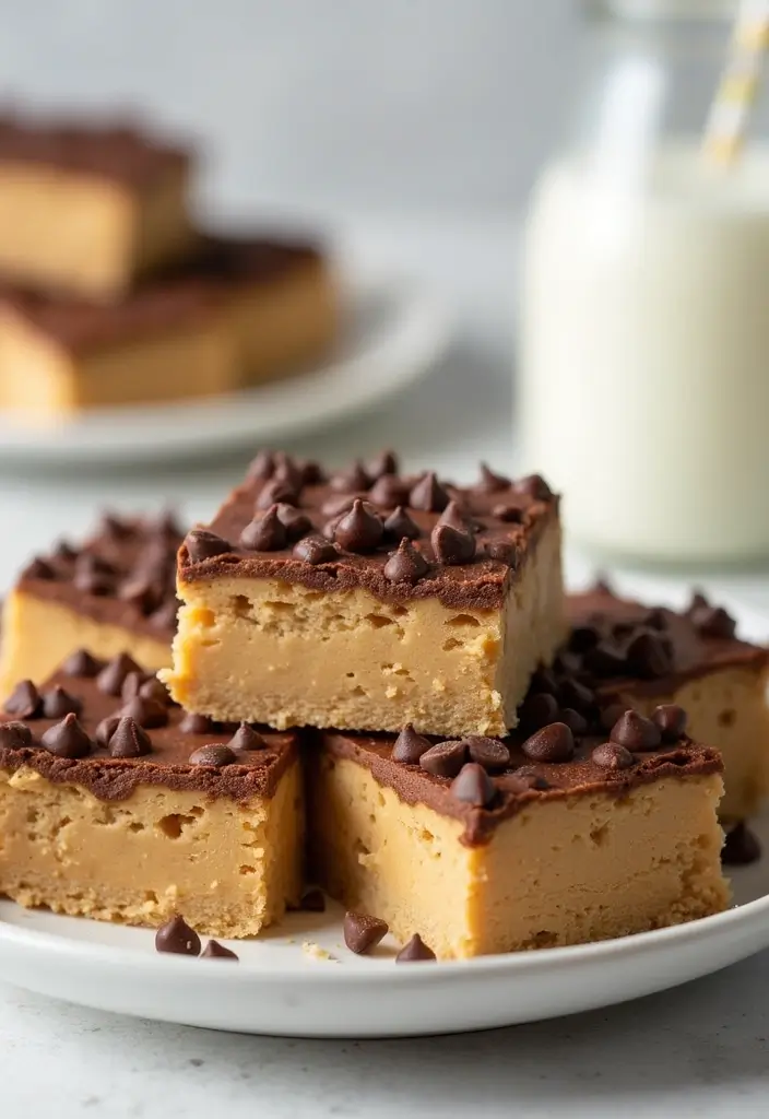 30 Creative Recipes Using Cake Mix (That Don’t Taste Boxed!) - 20. Cake Mix Peanut Butter Bars