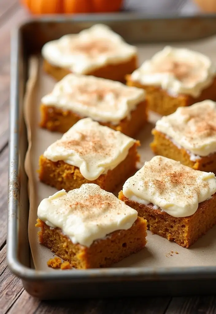 30 Creative Recipes Using Cake Mix (That Don’t Taste Boxed!) - 29. Cake Mix Pumpkin Bars
