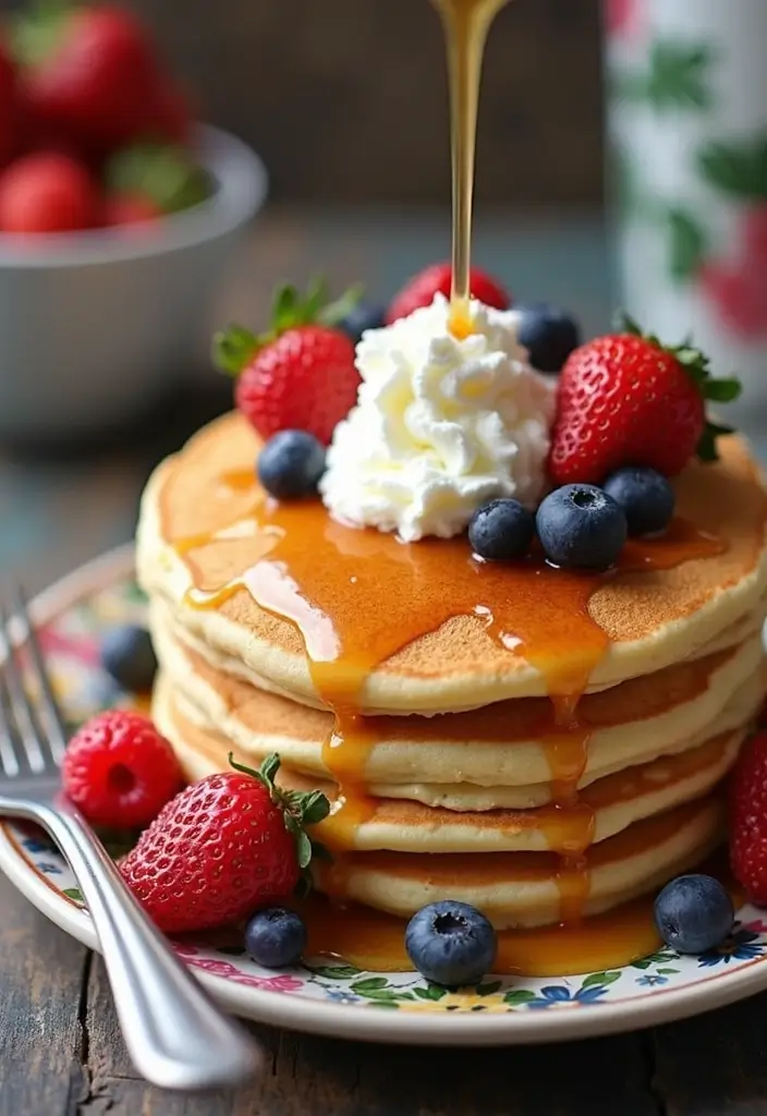 30 Creative Recipes Using Cake Mix (That Don’t Taste Boxed!) - 4. Cake Mix Pancakes