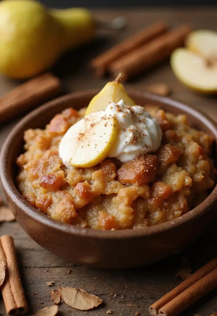 30 Dump Cake Recipes That Practically Make Themselves - 11. Spiced Pear Dump Cake