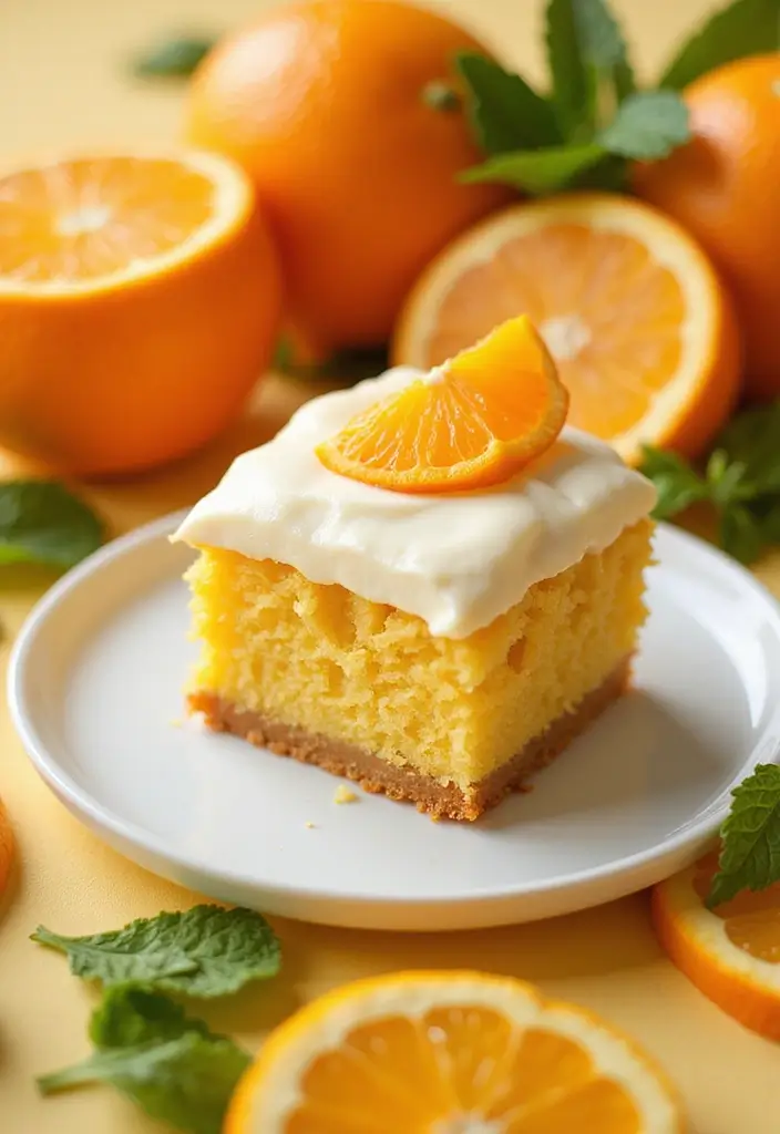 30 Dump Cake Recipes That Practically Make Themselves - 12. Orange Creamsicle Dump Cake