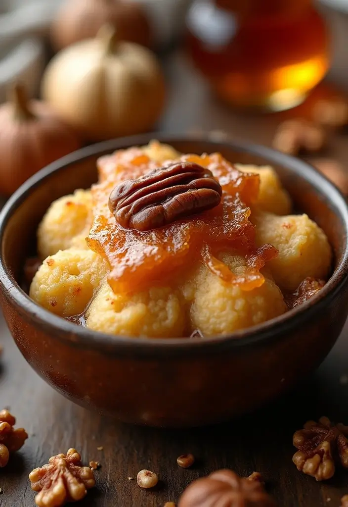 30 Dump Cake Recipes That Practically Make Themselves - 15. Maple Pecan Dump Cake