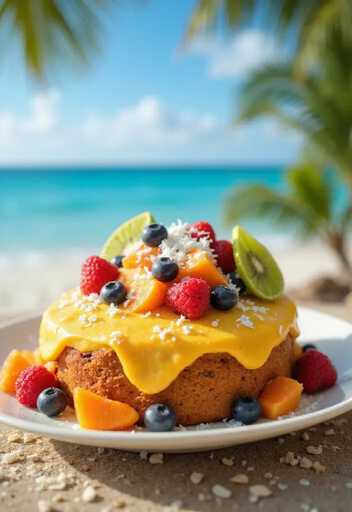 30 Dump Cake Recipes That Practically Make Themselves - 16. Tropical Fruit Dump Cake