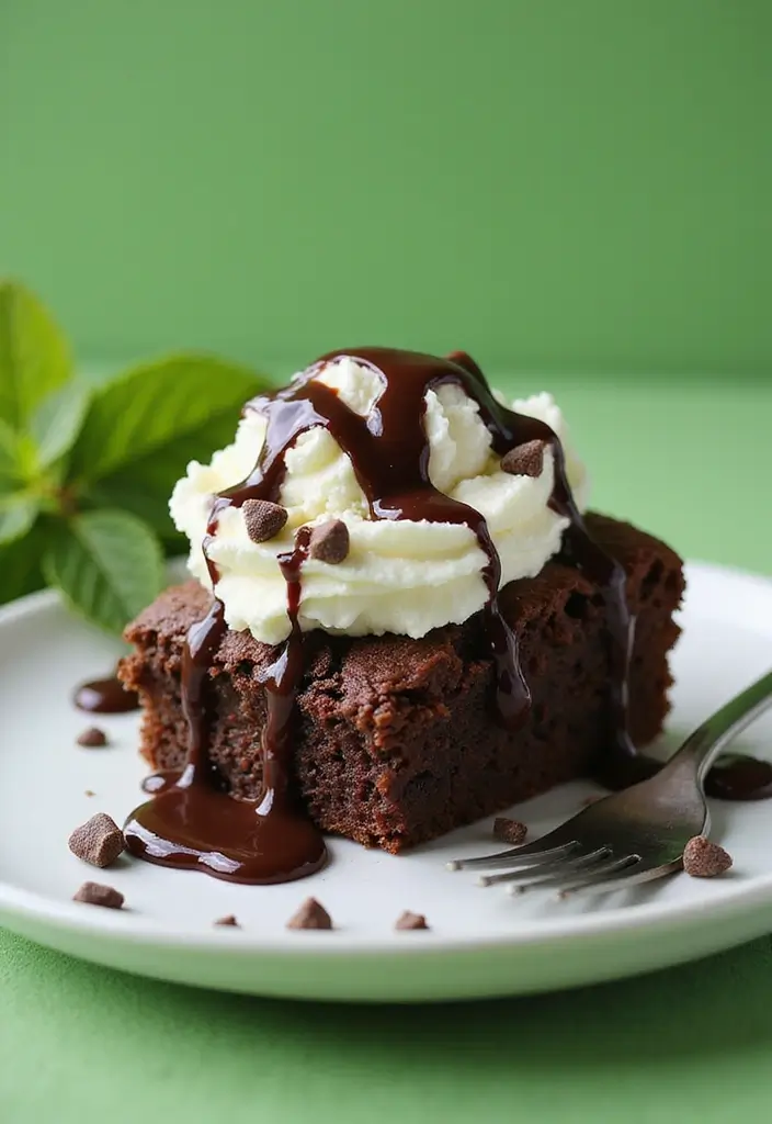 30 Dump Cake Recipes That Practically Make Themselves - 17. Mint Chocolate Chip Dump Cake