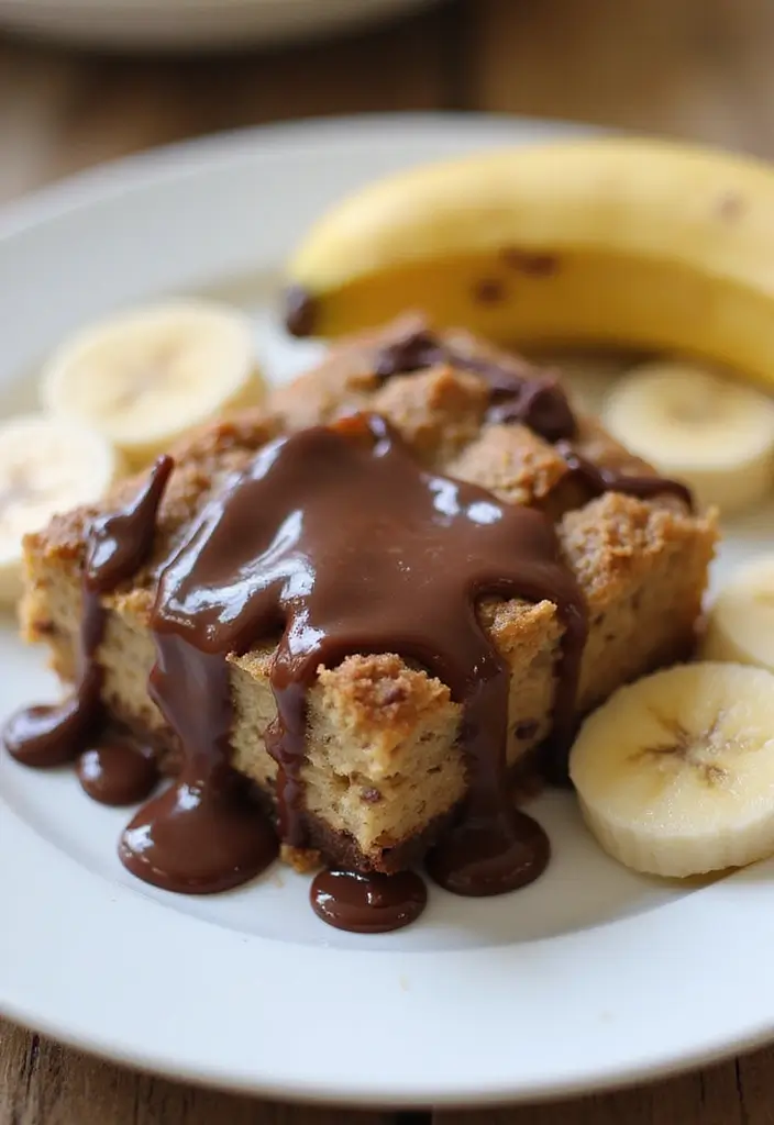 30 Dump Cake Recipes That Practically Make Themselves - 25. Ripe Banana Chocolate Chip Dump Cake