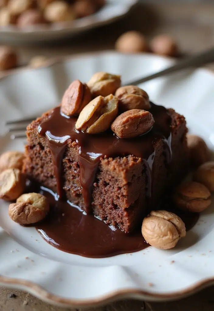 30 Dump Cake Recipes That Practically Make Themselves - 27. Hazelnut Chocolate Dump Cake