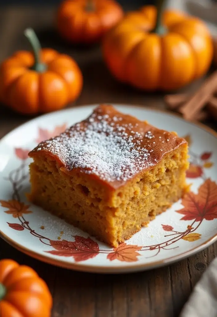 30 Dump Cake Recipes That Practically Make Themselves - 4. Pumpkin Spice Dump Cake