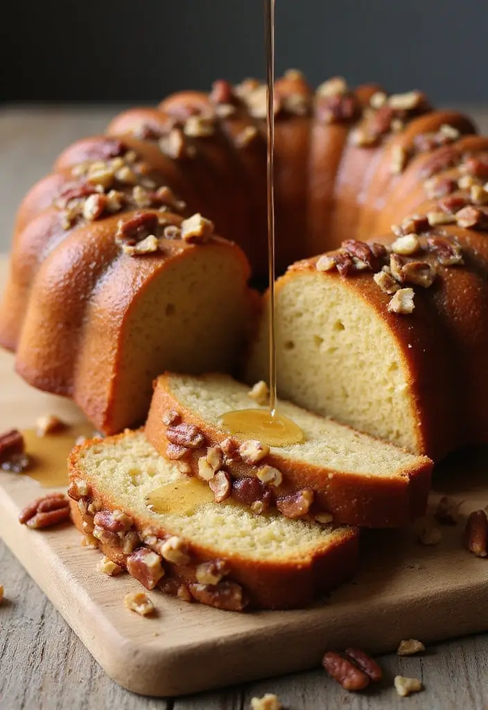 30 Easy Pound Cake Recipes for Everyday Baking - 11. Maple Pecan Pound Cake