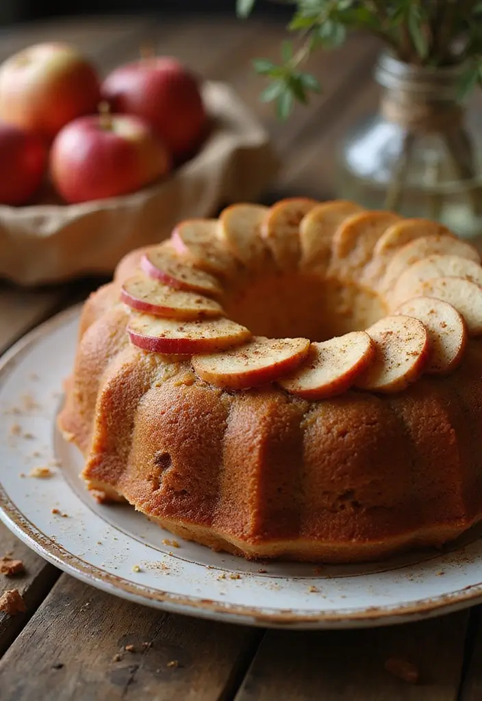 30 Easy Pound Cake Recipes for Everyday Baking - 25. Spiced Apple Pound Cake