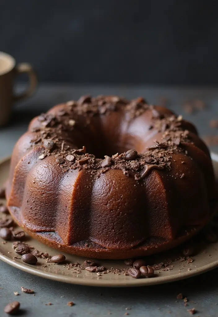 30 Easy Pound Cake Recipes for Everyday Baking - 29. Mocha Pound Cake