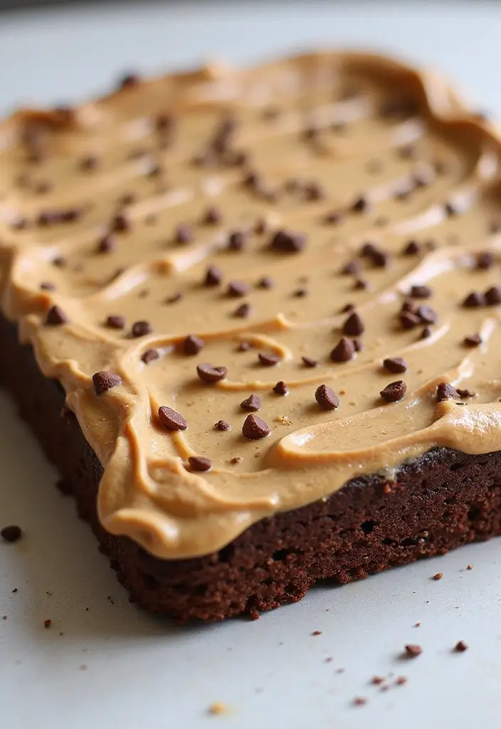 30 Gluten-Free Sheet Cake Recipes That Feed a Crowd with Ease - 10. Chocolate Peanut Butter Gluten-Free Sheet Cake